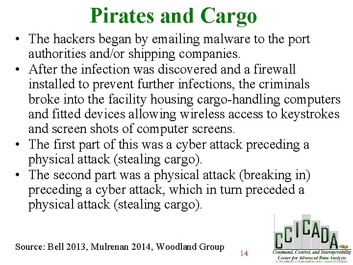 Combined Cyber and Physical Attacks on the Maritime