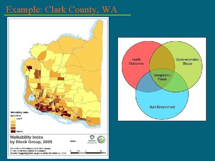 Example: Clark County, WA 