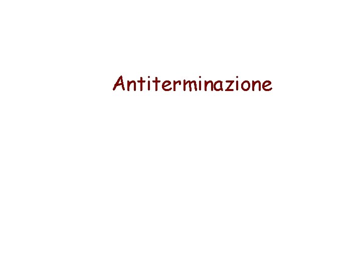 Antiterminazione 