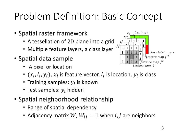 Problem Definition: Basic Concept • 3 