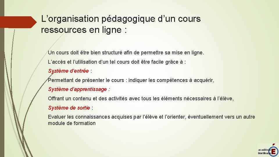 Raliser des ressources numriques multimdias en ligne Cours
