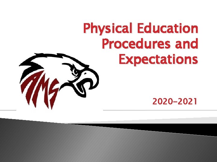 Physical Education Procedures and Expectations 2020 -2021 