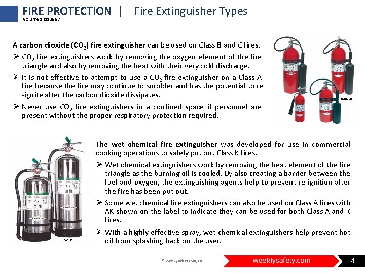 FIRE PROTECTION || Fire Extinguisher Types Volume 1 Issue 87 A carbon dioxide (CO FIRE PROTECTION || Fire Extinguisher Types Volume 1 Issue 87 A carbon dioxide (CO