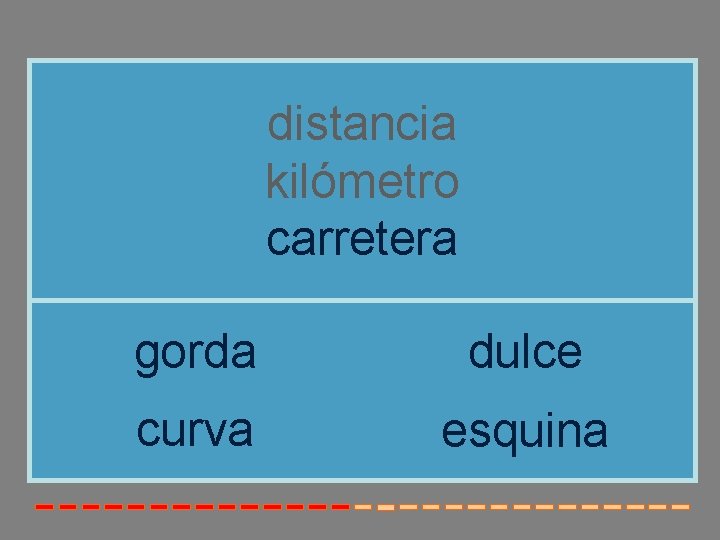 distancia kilómetro carretera gorda dulce curva esquina distancia kilómetro carretera gorda dulce curva esquina