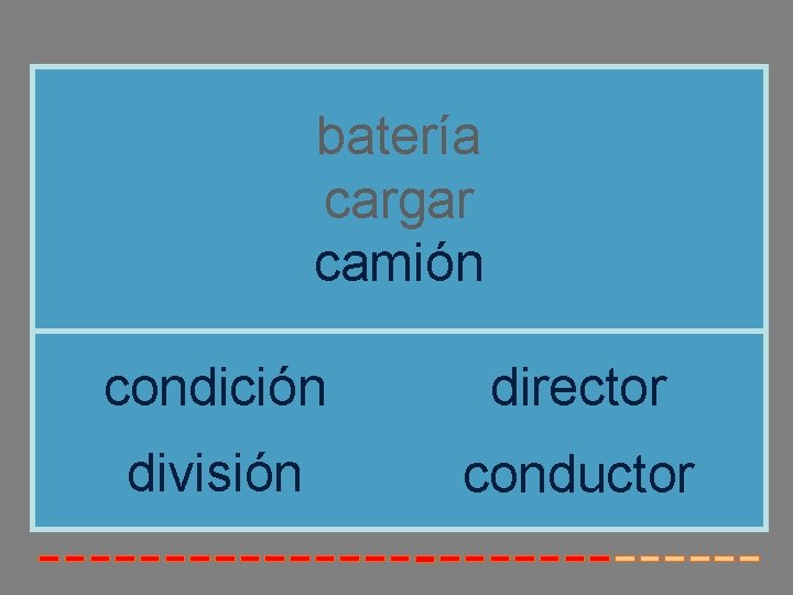 batería cargar camión condición director división conductor batería cargar camión condición director división conductor