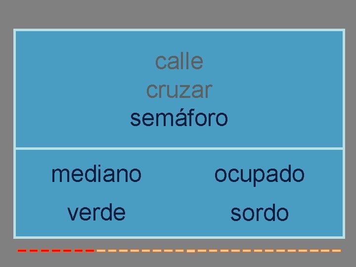 calle cruzar semáforo mediano ocupado verde sordo calle cruzar semáforo mediano ocupado verde sordo