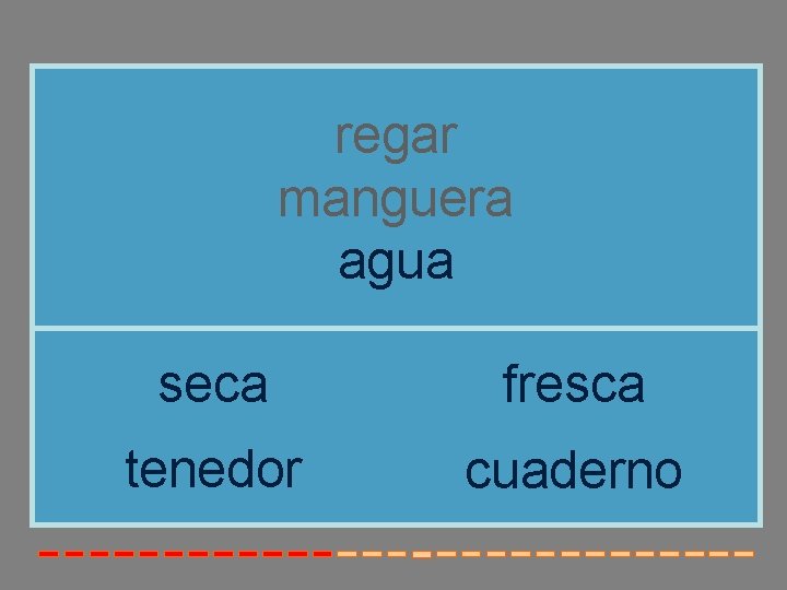 regar manguera agua seca fresca tenedor cuaderno regar manguera agua seca fresca tenedor cuaderno