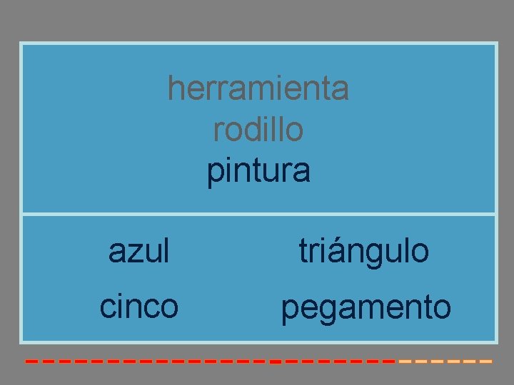 herramienta rodillo pintura azul triángulo cinco pegamento herramienta rodillo pintura azul triángulo cinco pegamento