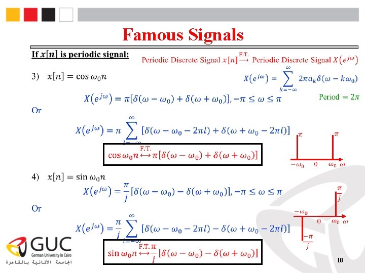 Famous Signals 10 