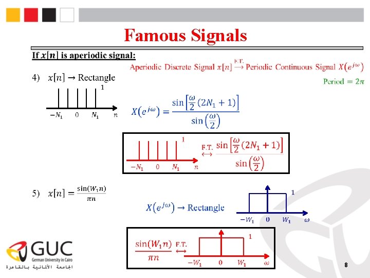 Famous Signals 8 