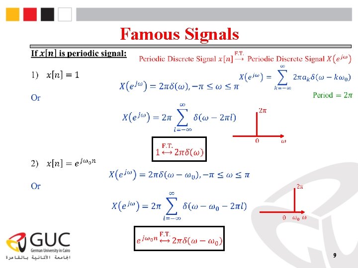 Famous Signals 9 