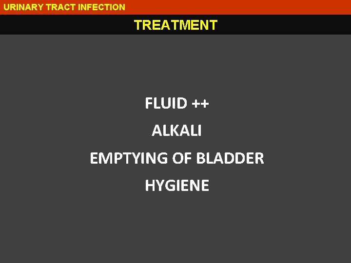 URINARY TRACT INFECTION TREATMENT FLUID ++ ALKALI EMPTYING OF BLADDER HYGIENE 