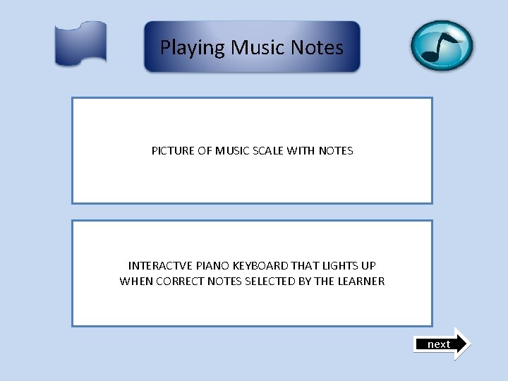 Playing Music Notes PICTURE OF MUSIC SCALE WITH NOTES INTERACTVE PIANO KEYBOARD THAT LIGHTS