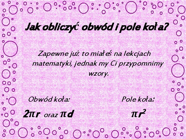 Jak obliczyć obwód i pole koła? Zapewne już to miałeś na lekcjach matematyki, jednak