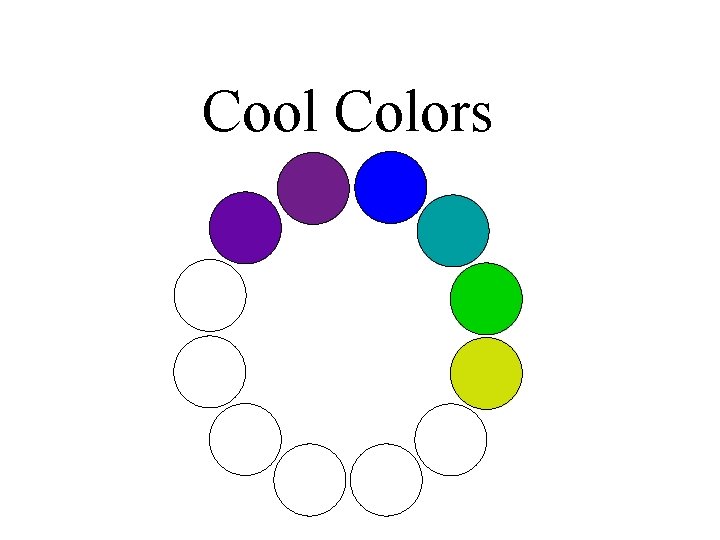 Cool Colors 