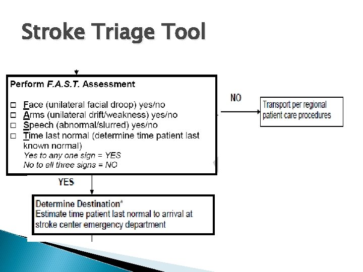 Stroke Triage Tool 