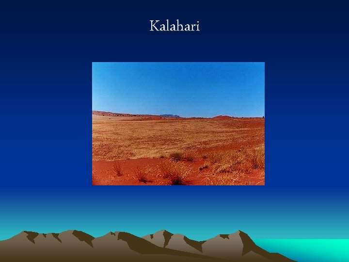 Kalahari 