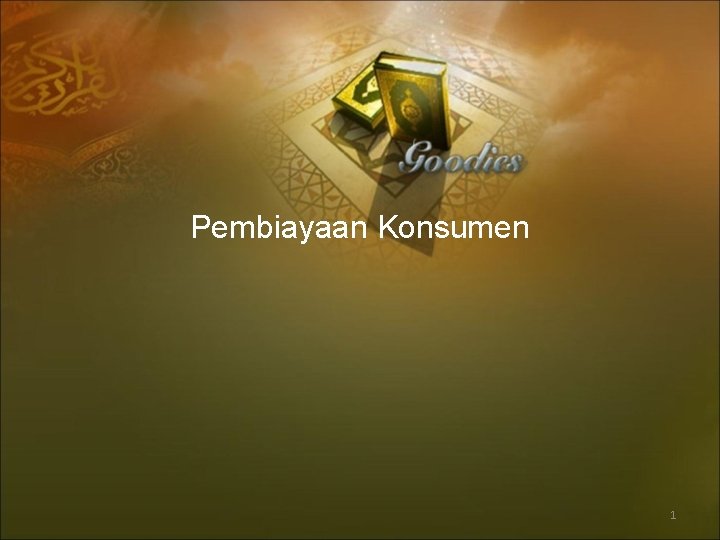 Pembiayaan Konsumen 1 