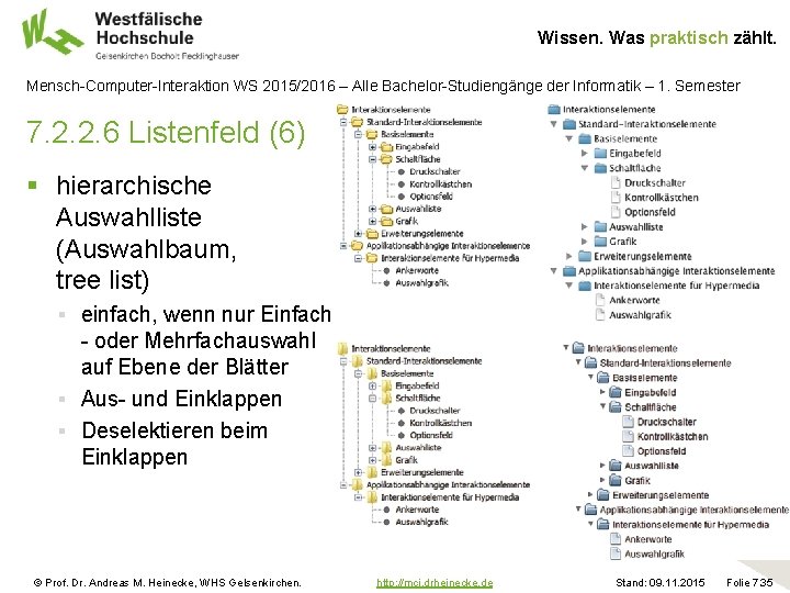 Wissen. Was praktisch zählt. Mensch-Computer-Interaktion WS 2015/2016 – Alle Bachelor-Studiengänge der Informatik – 1.