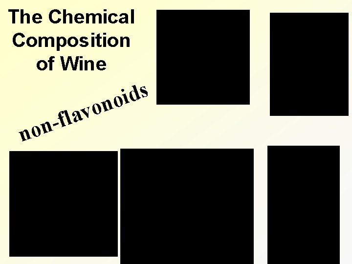 The Chemical Composition of Wine n o v a - fl s d i