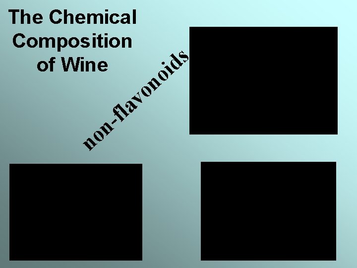 The Chemical Composition of Wine s d o v i o n n n