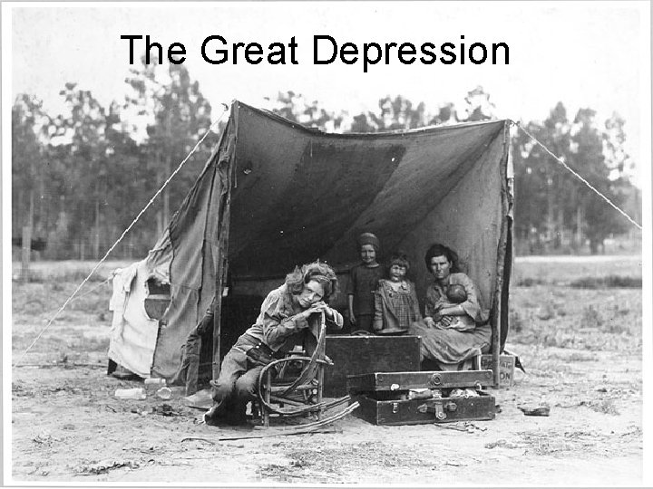 The Great Depression 