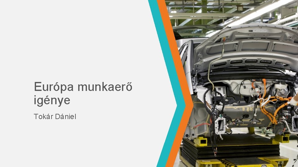 Európa munkaerő igénye Tokár Dániel Európa munkaerő igénye Tokár Dániel