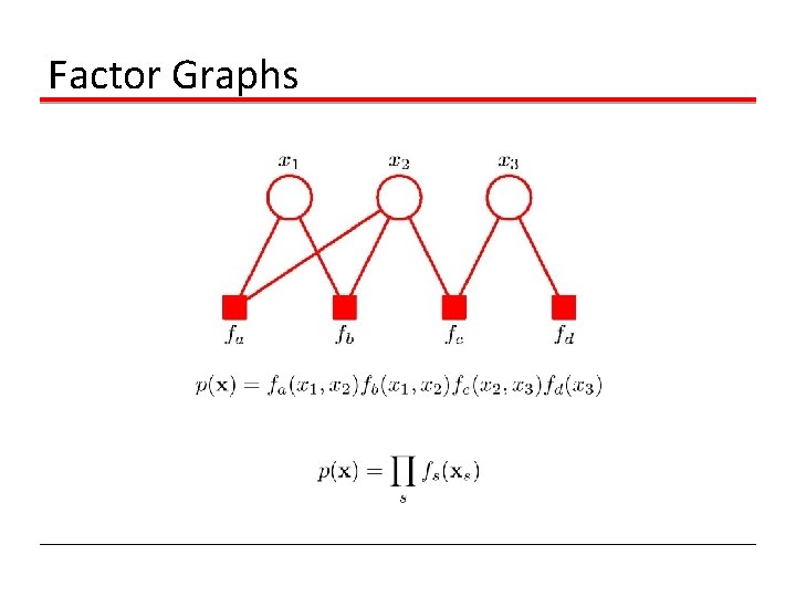 Factor Graphs 