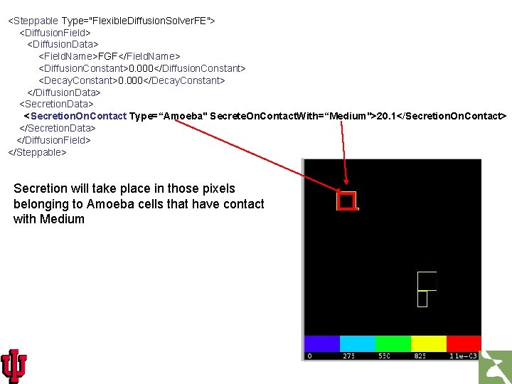 <Steppable Type="Flexible. Diffusion. Solver. FE"> <Diffusion. Field> <Diffusion. Data> <Field. Name>FGF</Field. Name> <Diffusion. Constant>0.