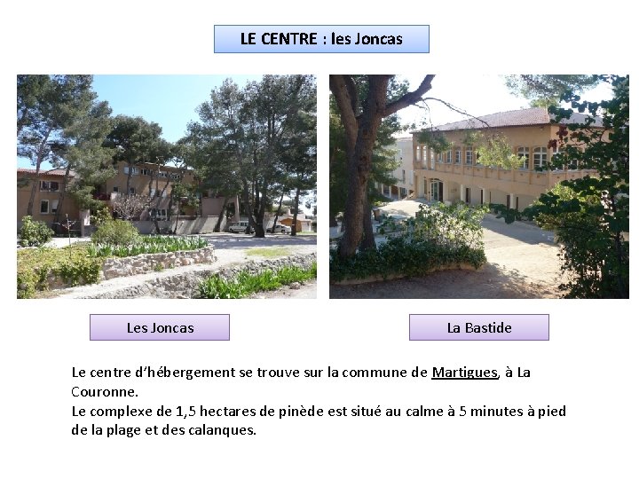 Voyage Scolaire La Couronne Martigues Du 2 Au