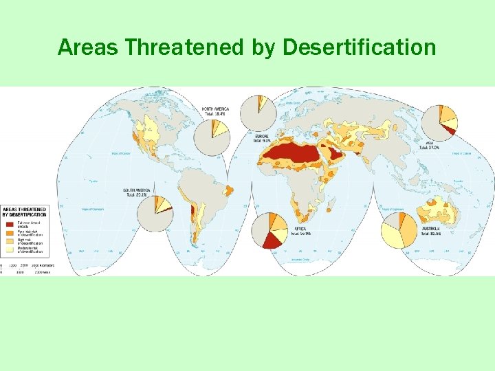Areas Threatened by Desertification 