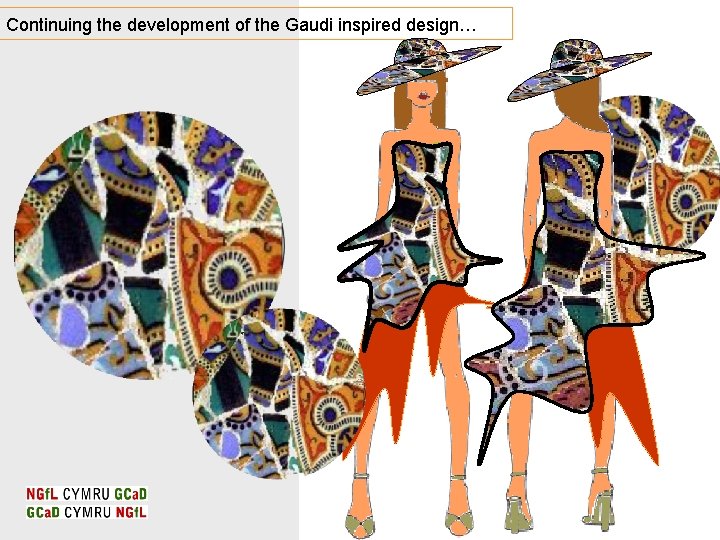 Continuing the development of the Gaudi inspired design… 