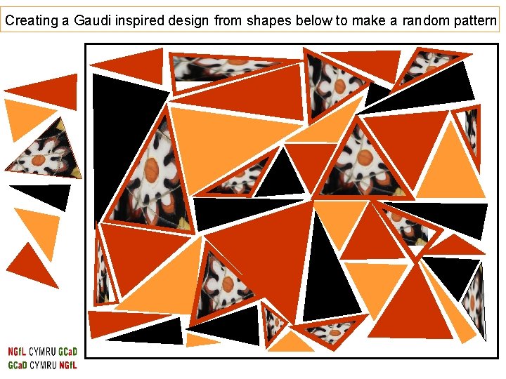 Creating a Gaudi inspired design from shapes below to make a random pattern 