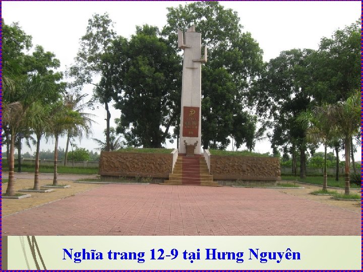 Nghĩa trang 12 -9 tại Hưng Nguyên 
