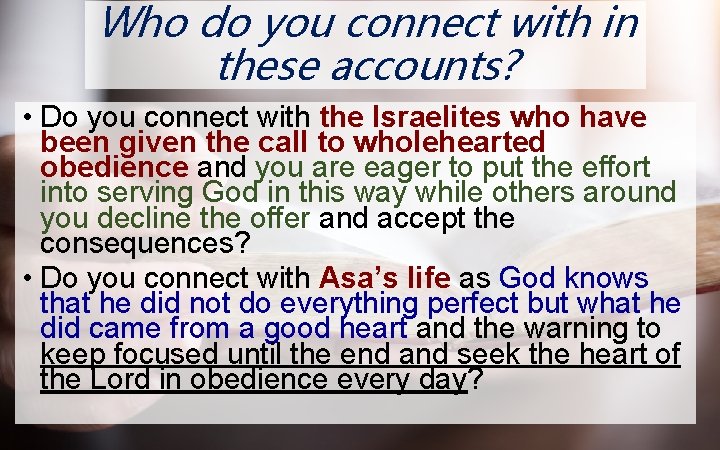 Who do you connect with in N accounts? Othese • Do you connect with