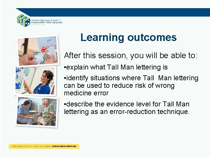 Learning outcomes After this session, you will be able to: • explain what Tall