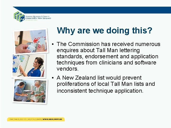 Why are we doing this? • The Commission has received numerous enquires about Tall Why are we doing this? • The Commission has received numerous enquires about Tall