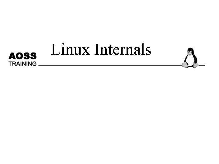 Linux Internals 