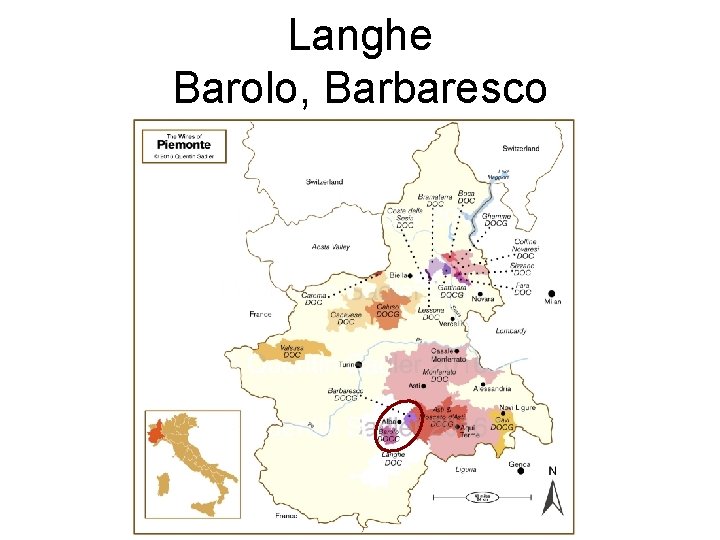 Langhe Barolo, Barbaresco 