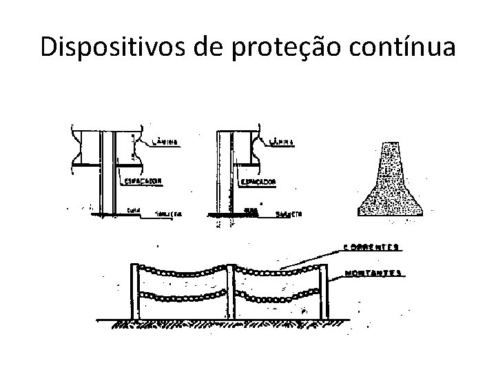 Dispositivos de proteção contínua 