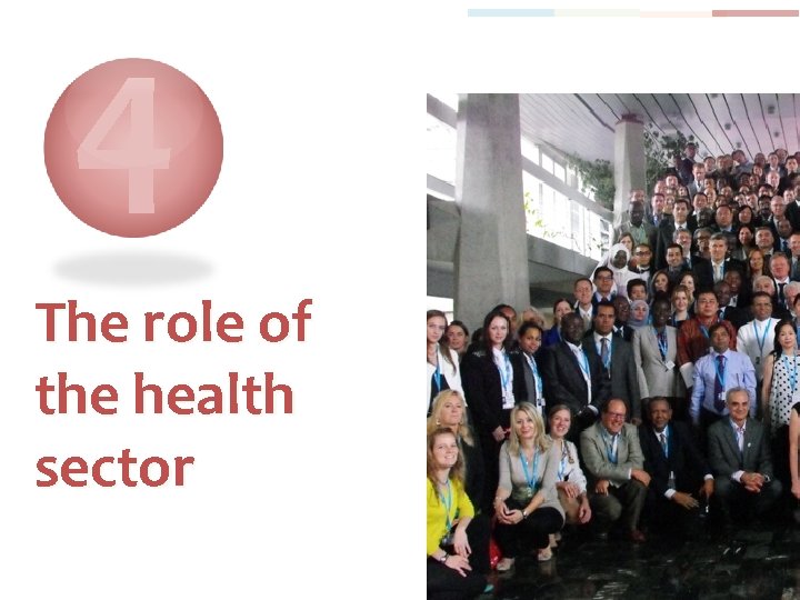 4 The role of the health sector 31 