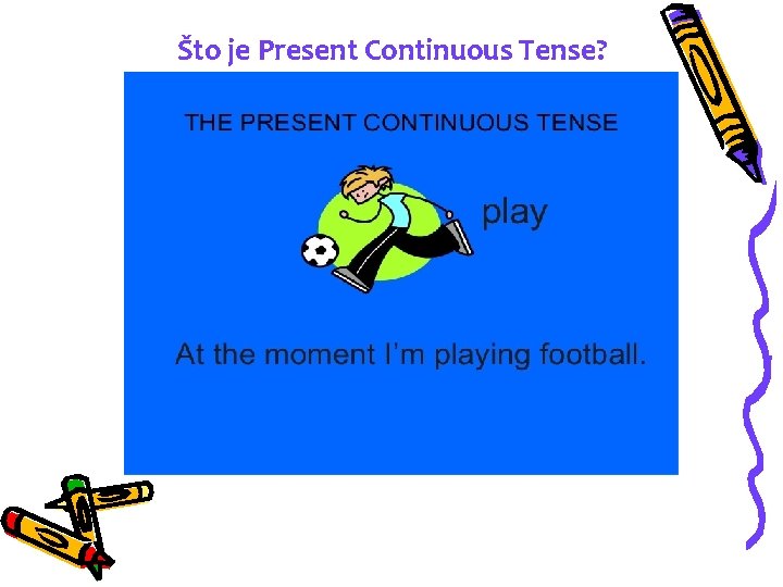 Što je Present Continuous Tense? 