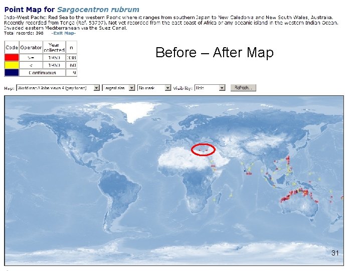 Before – After Map 31 