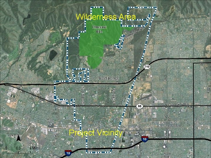 Add vicinity map here Wilderness Area Project Vicinity 