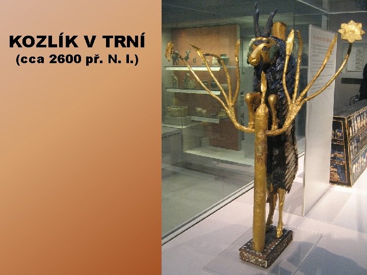 KOZLÍK V TRNÍ (cca 2600 př. N. l. ) 