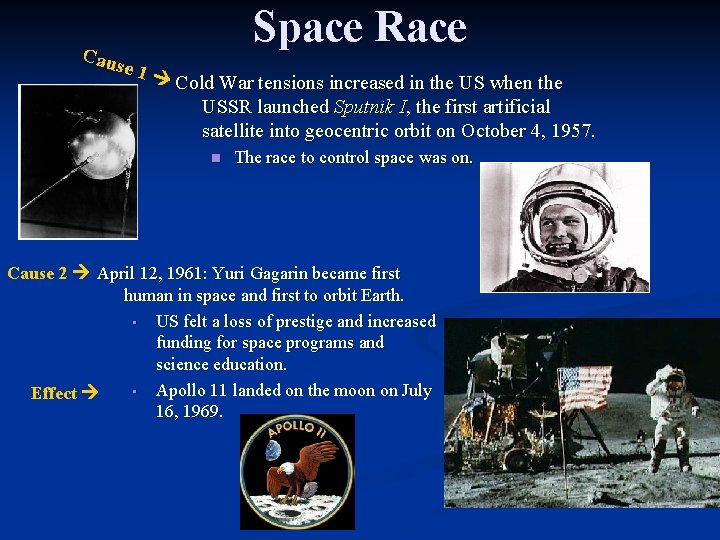 Cau Space Race se 1 Cold War tensions increased in the US when the Cau Space Race se 1 Cold War tensions increased in the US when the