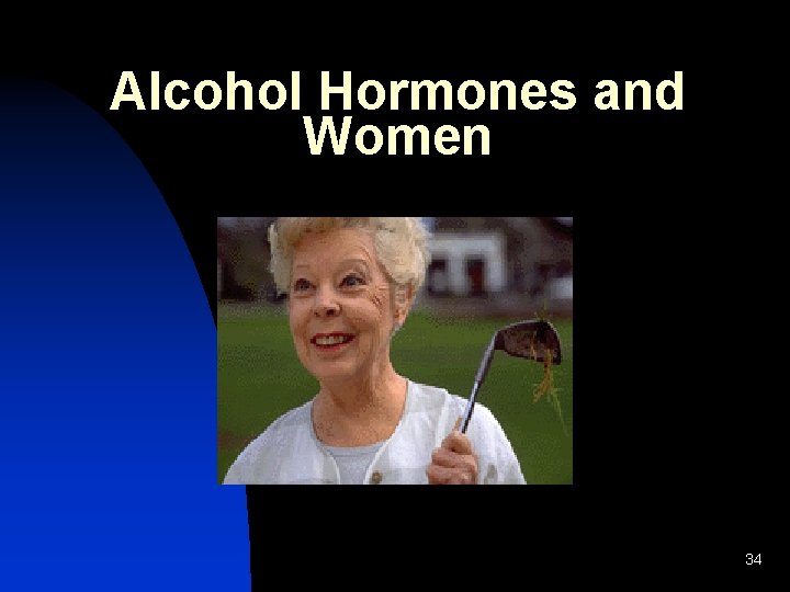 Alcohol Hormones and Women 34 