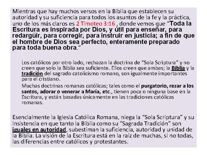 Mientras que hay muchos versos en la Biblia que establecen su autoridad y su