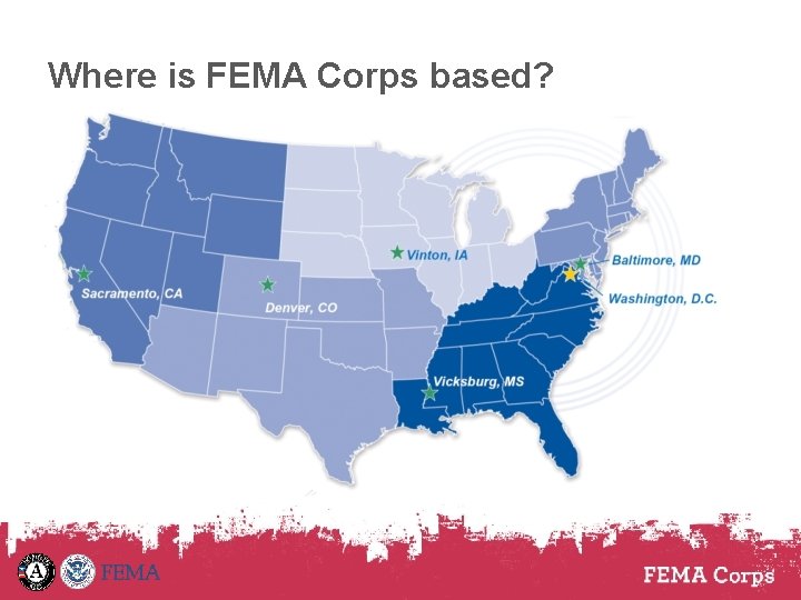 Where is FEMA Corps based? 