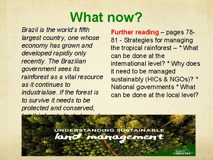 What now? Brazil is the world’s fifth largest country, one whose economy has grown What now? Brazil is the world’s fifth largest country, one whose economy has grown